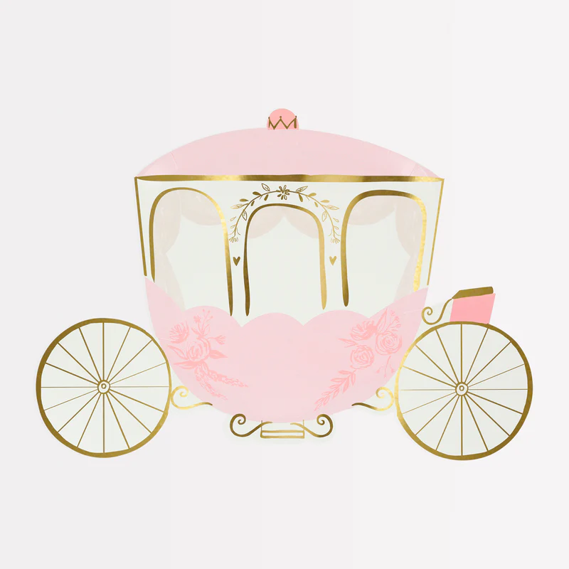 Teller Princess Carriage, 8 Stck.