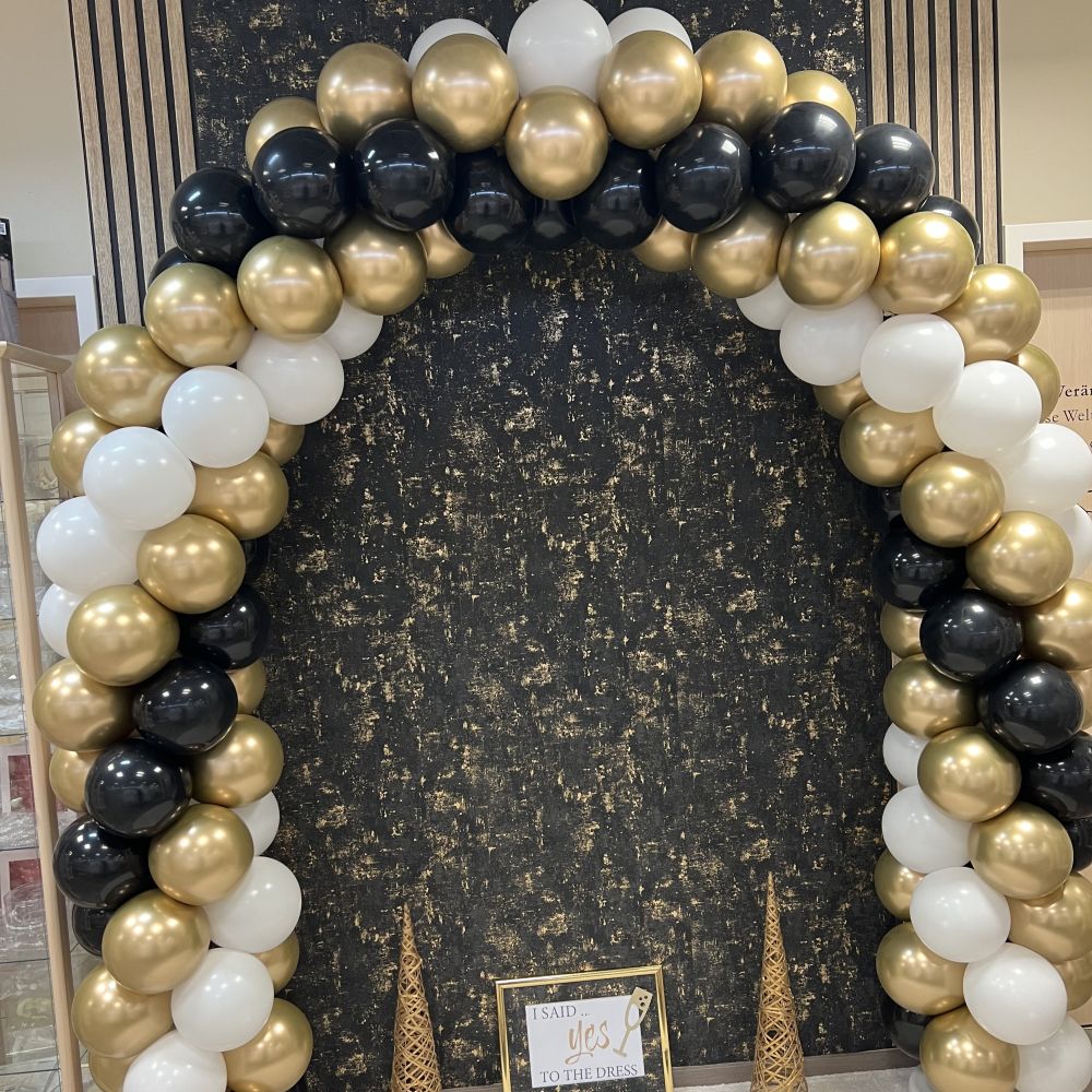 Ballonbogen klein Wunschfarbe
