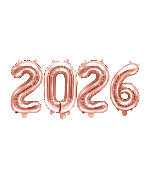 Zahlenballons 2026