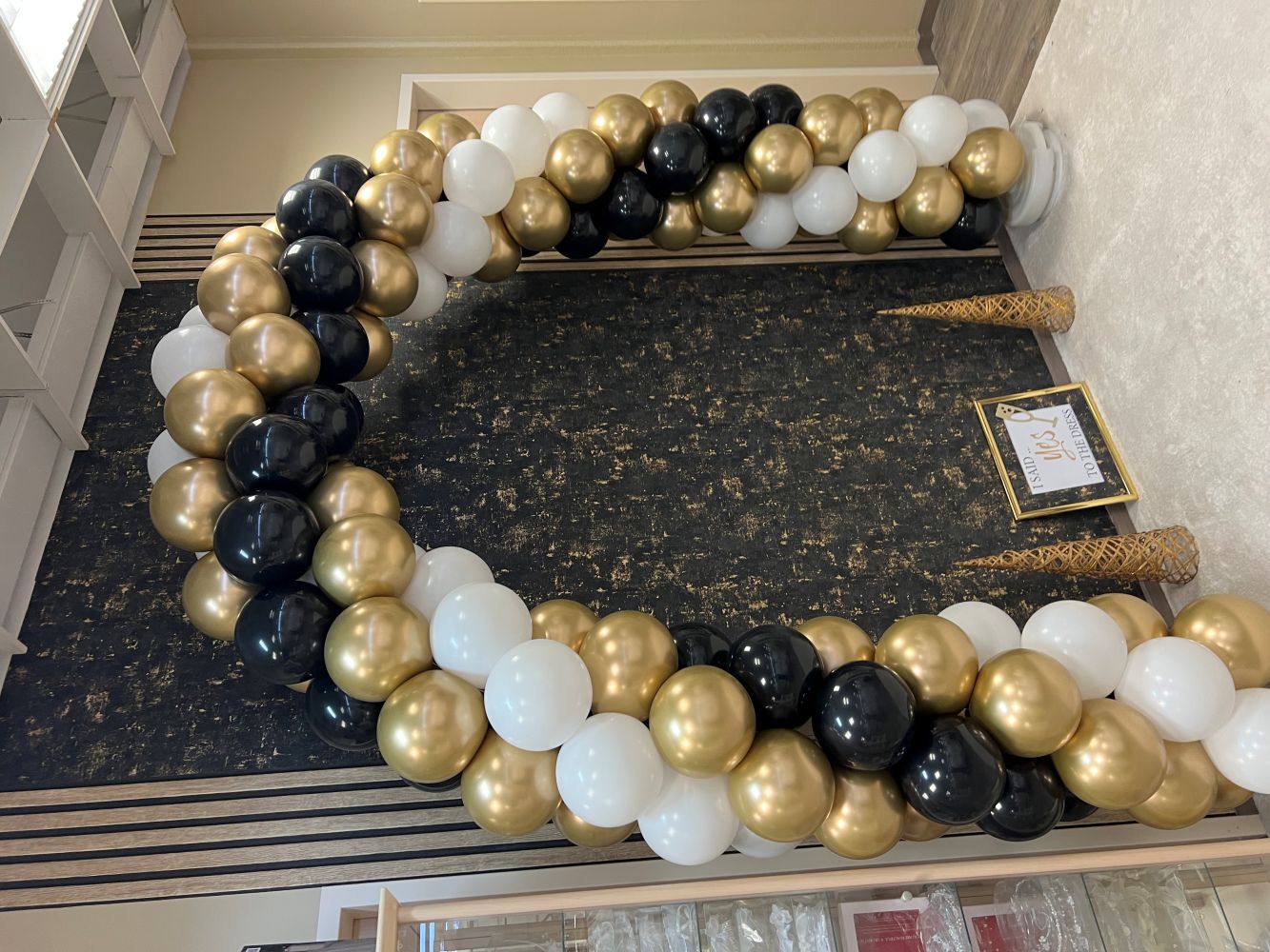 Ballonbogen klein Wunschfarbe