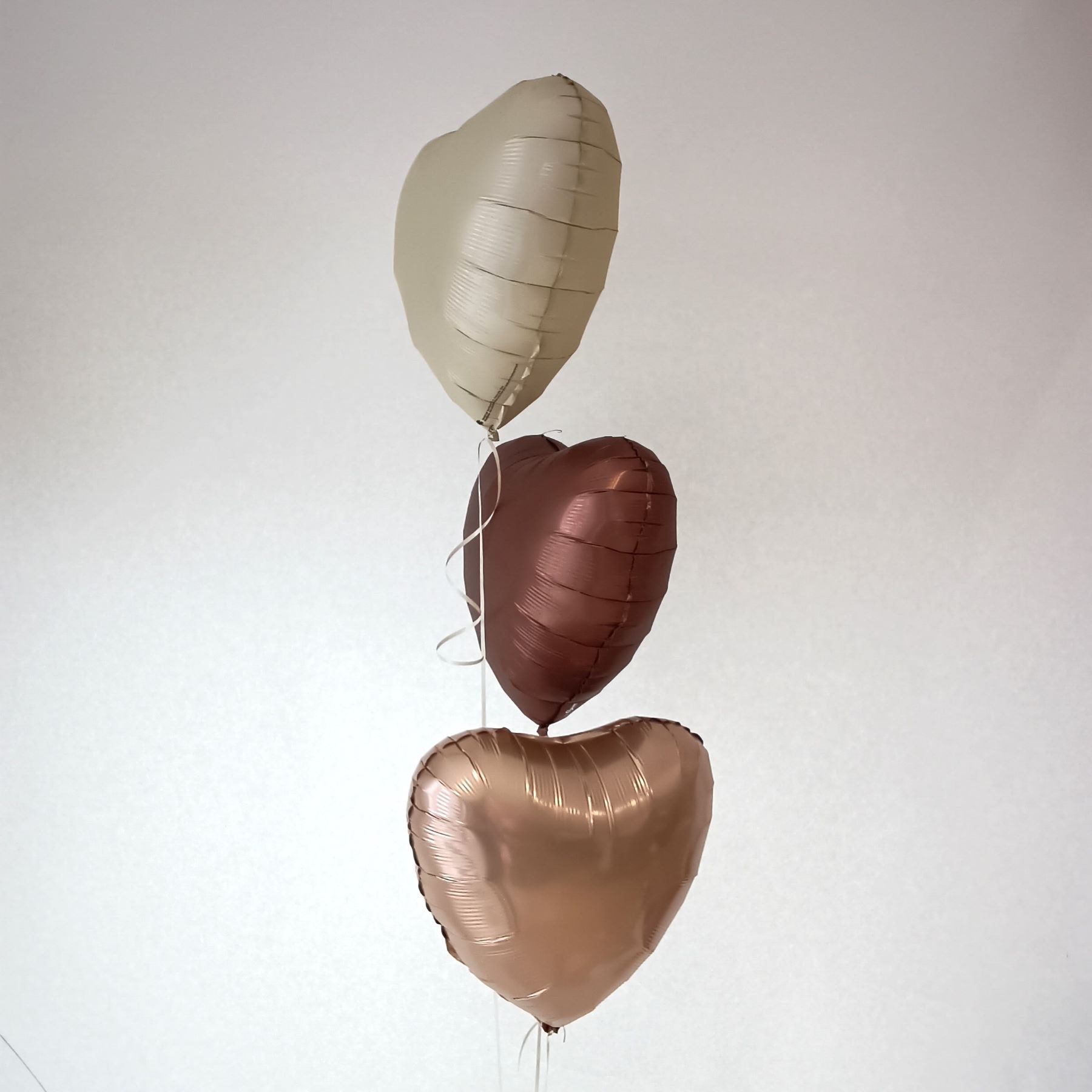 Ballonbouquet aus 3 Herzballons