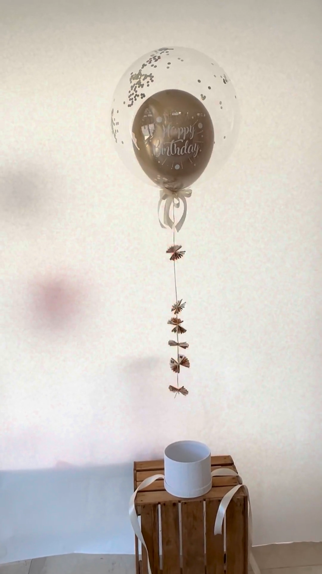 Ballonüberraschung Geldgeschenk